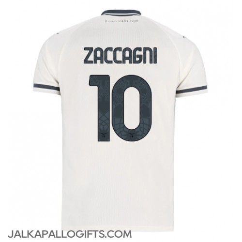 Lazio Mattia Zaccagni #10 Vieraspaita 2025-26 Lyhythihainen